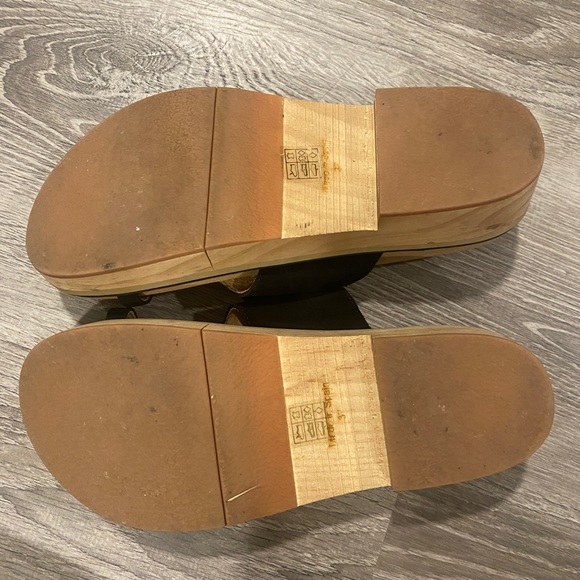 Free People Azure footbed clog sandals, 7 - Picture 4 of 5